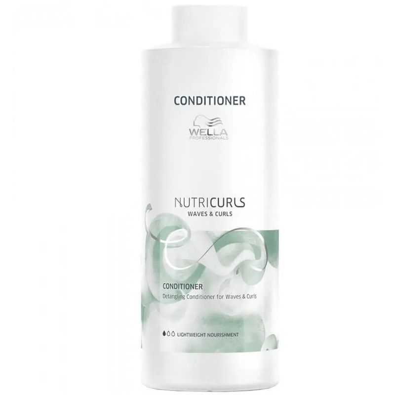 WELLA - Acondicionador para Rizos y Ondas Wella Nutricurls 1000ml