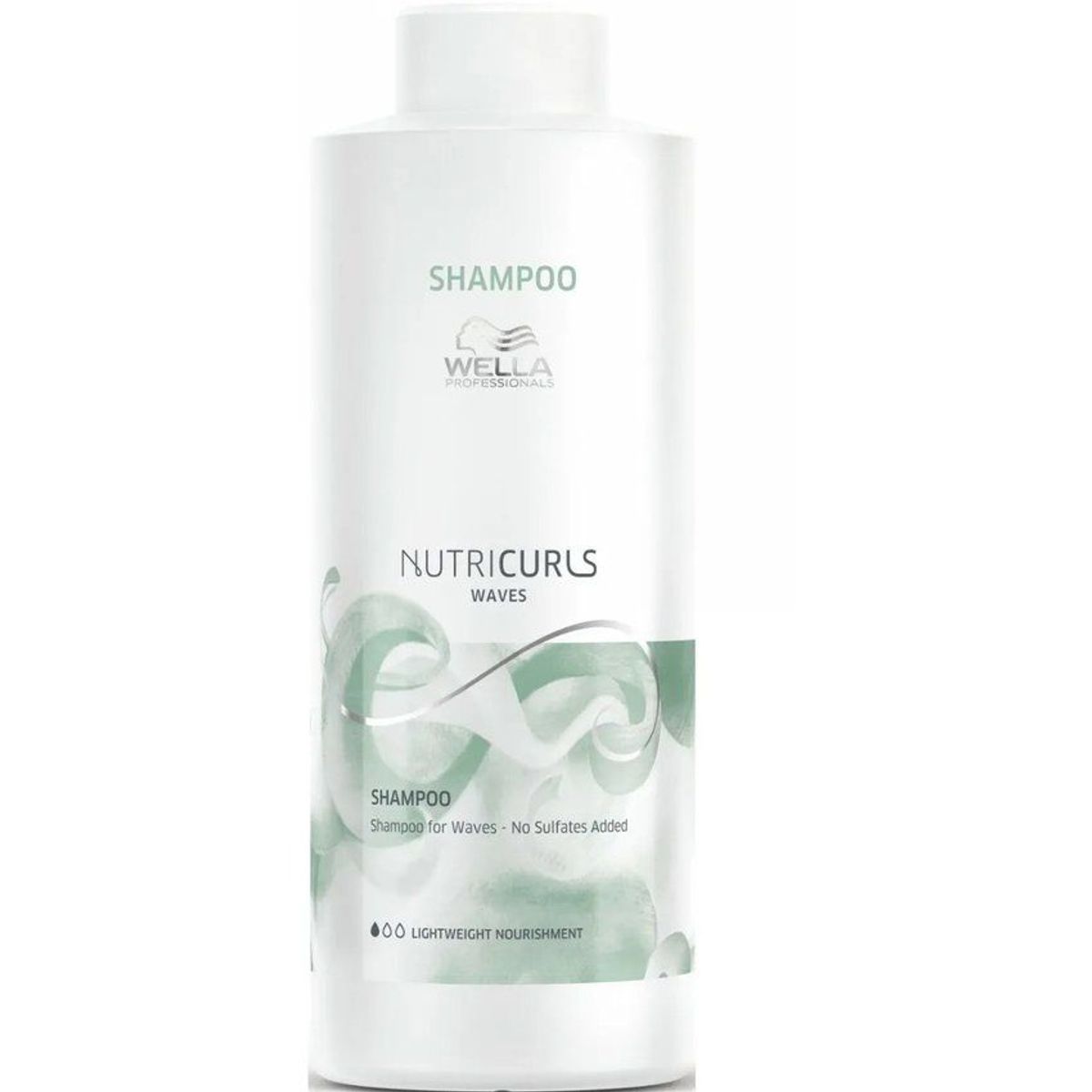 WELLA - Shampoo  Waves 1000ml para Ondas Wella Nutricurls