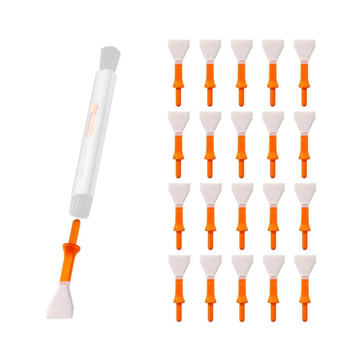 K&F CONCEPT - Reemplazo Paños Limpieza  K&F Concept sensor FullFrame x20un Sku.1902.