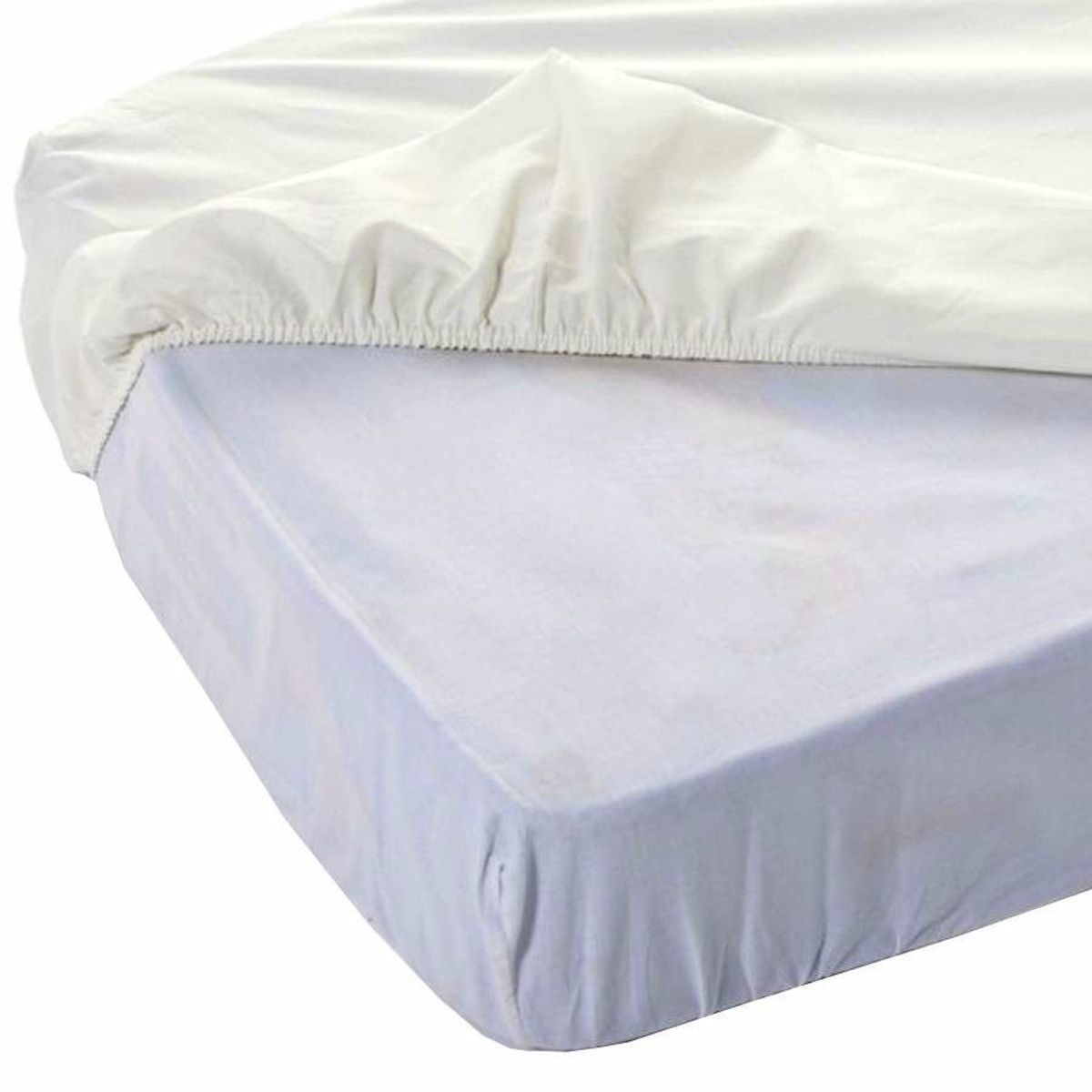 GENERICO - Protector de colchón Impermeable 1.5 plazas Antifluidos Blanco