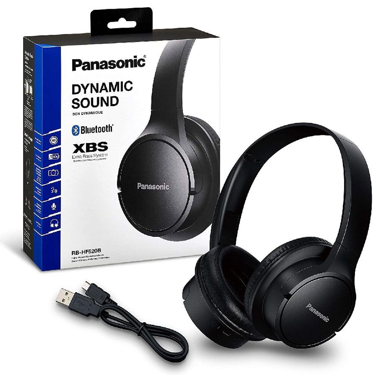 PANASONIC - Audífono Bluetooth Panasonic HF520 Negro
