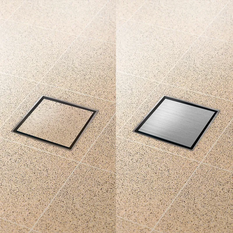 VAINSA - Sumidero 5" decorativo reversible acero inox Vainsa