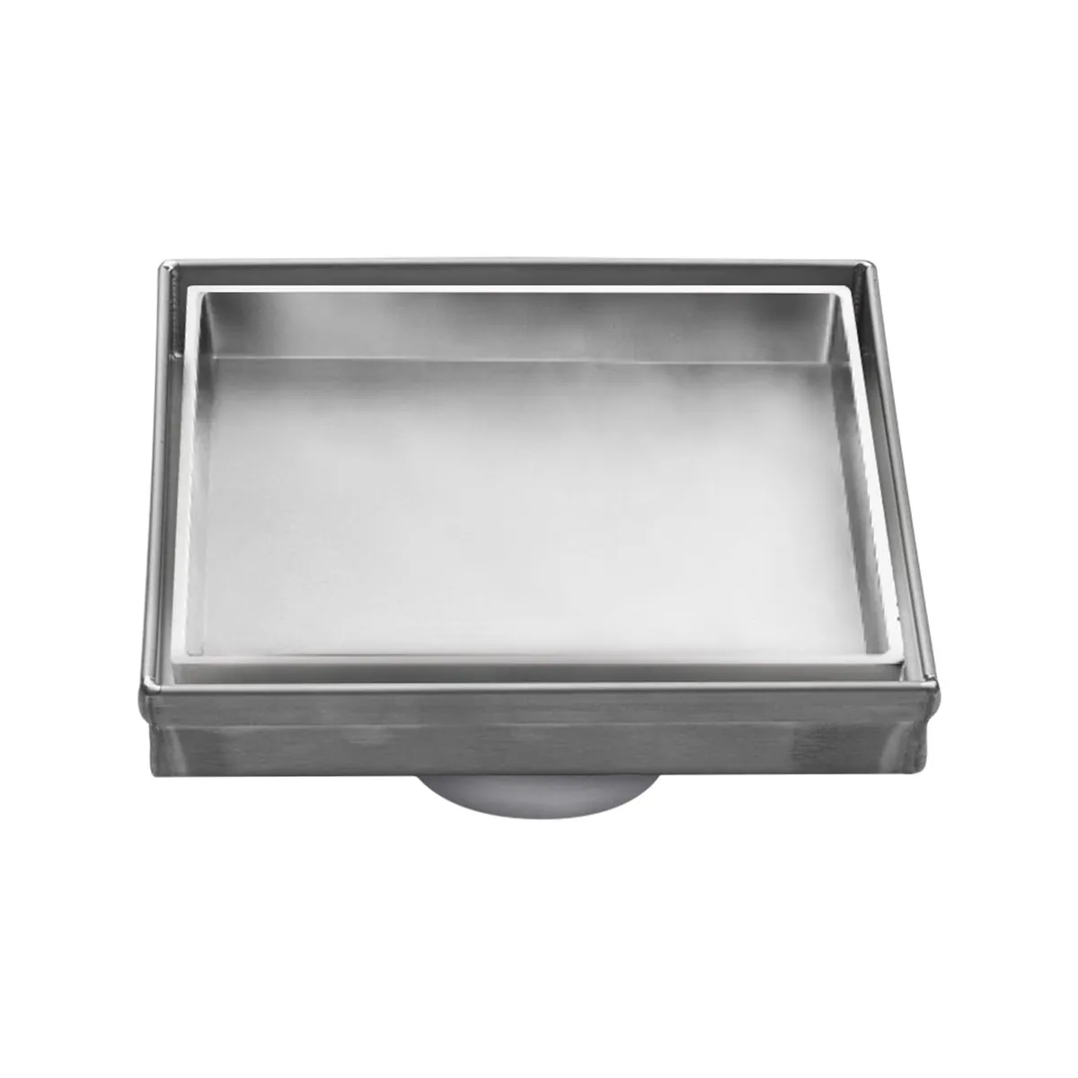 VAINSA - Sumidero 5" decorativo reversible acero inox Vainsa