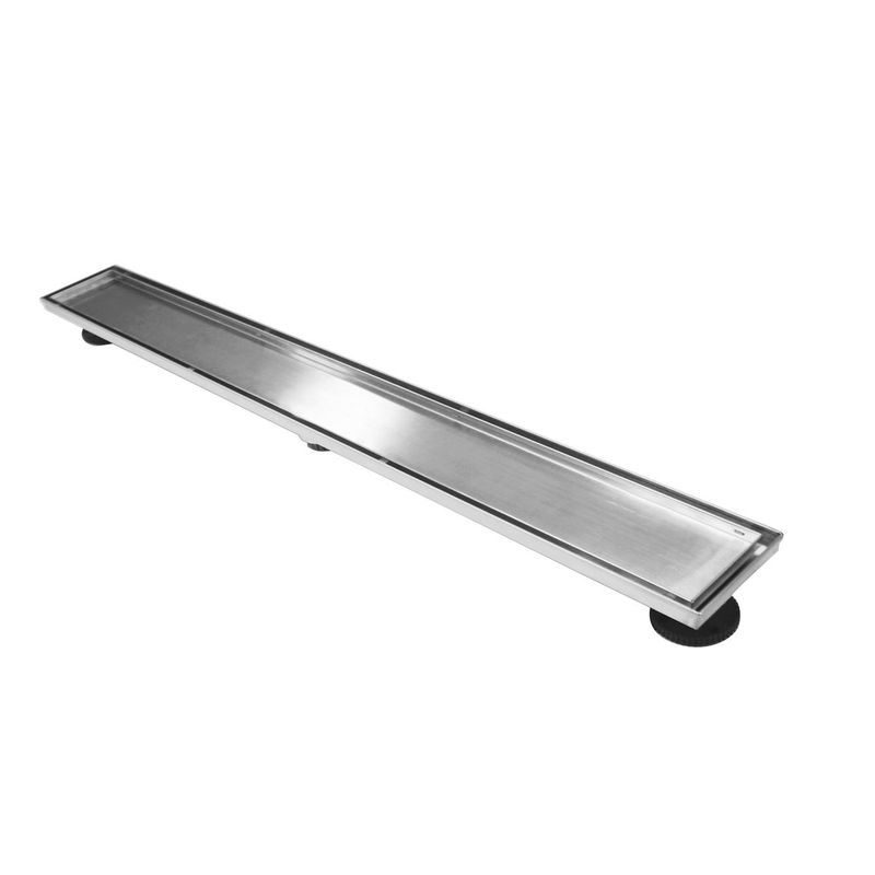 VAINSA - SUMIDERO 4" X 80 CM DECORATIVO REVERSIBLE 100% ACERO INOX VAINSA