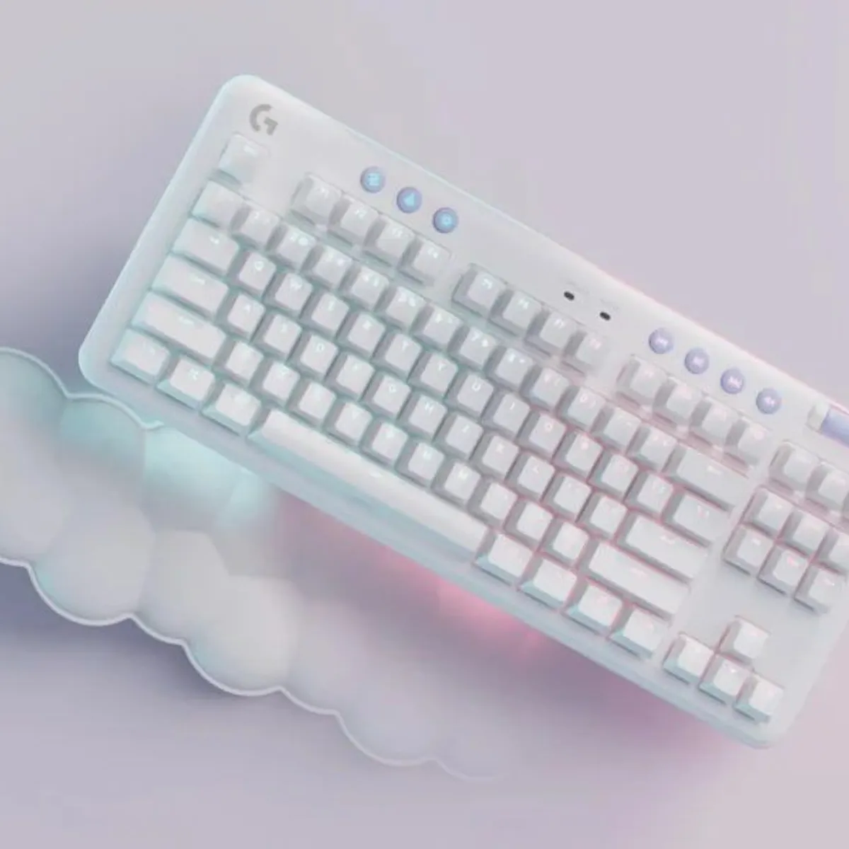 LOGITECH - TECLADO INALÁMBRICO LOGITECH G715 TKL BLUETOOTH RGB AURORA COLLECTION