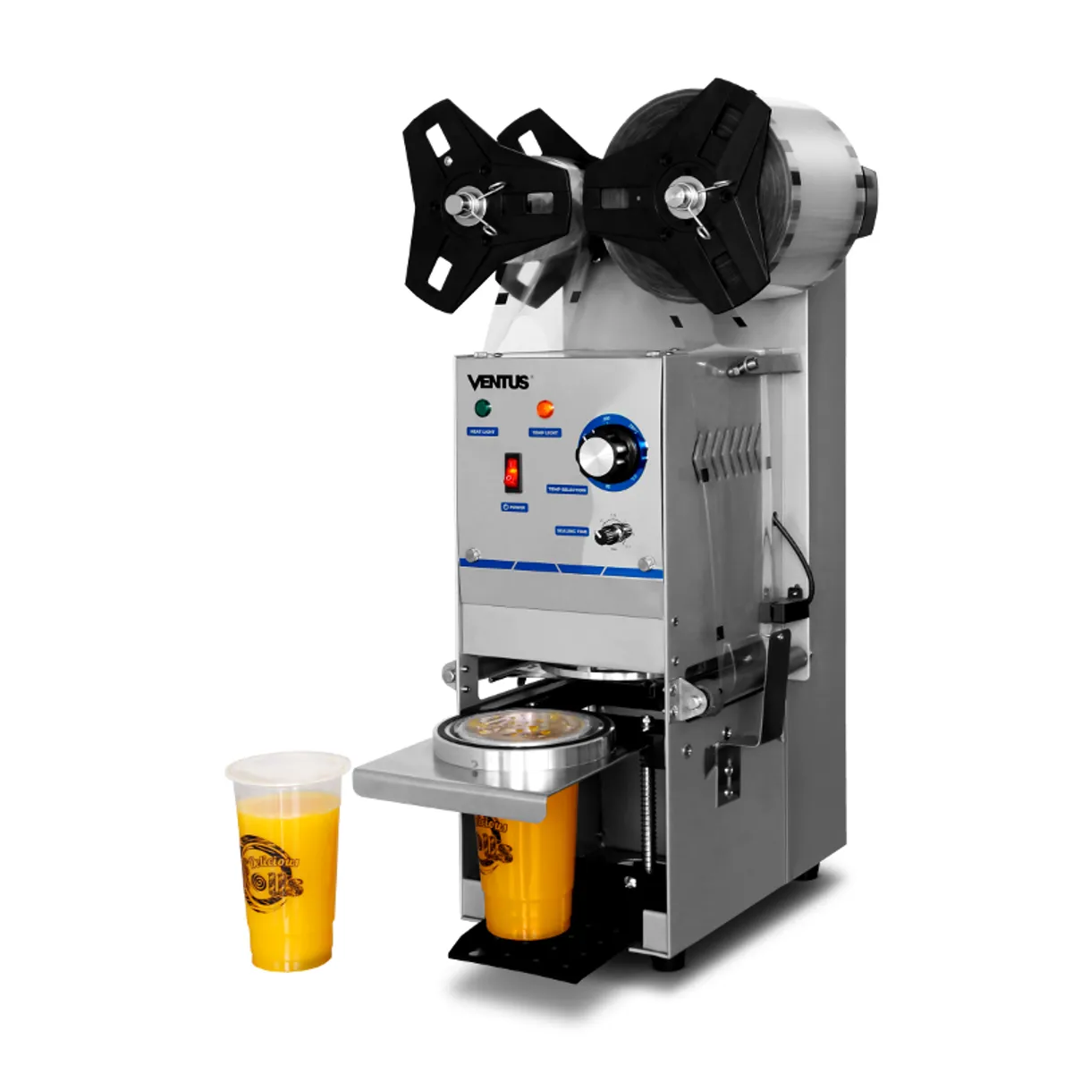 VENTUS - Selladora De Vasos Ventus Vsv-680 Para Vasos De 12 A 21 Oz.