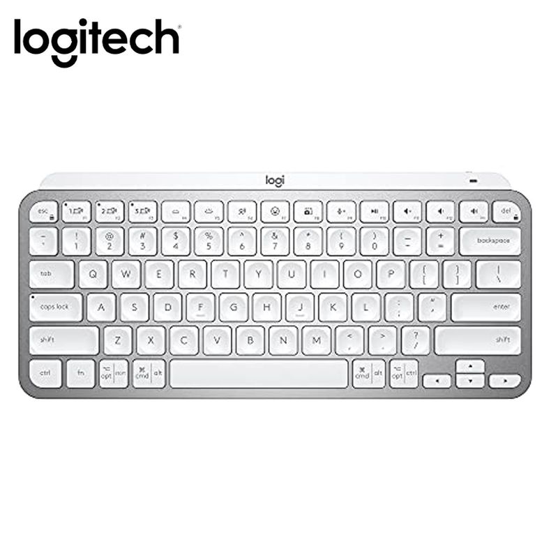 LOGITECH - Teclado Logitech Mx Keys Mini Multi-Device Bt Iluminado Blanco