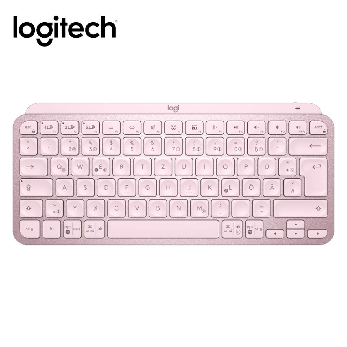 LOGITECH - Teclado Logitech Mx Keys Mini Multi-Device Bt Iluminado Rose