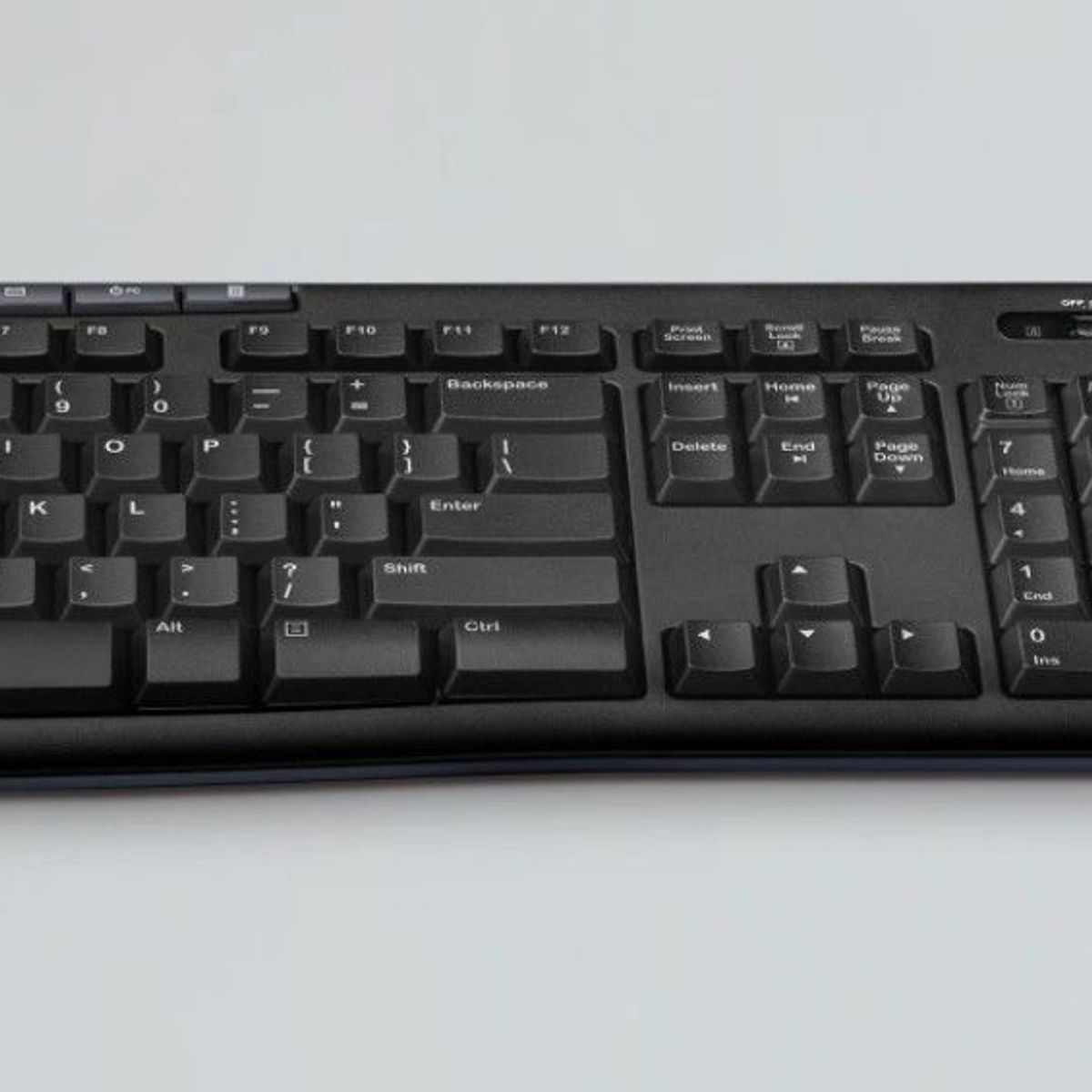LOGITECH - Kit Teclado Logitech + Mouse Mk270 Wireless Usb Black