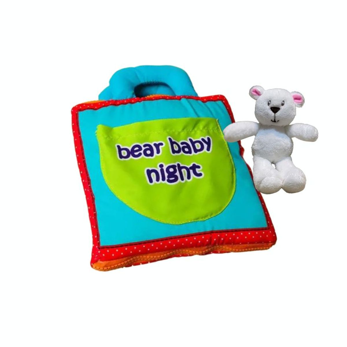 CUENTA OVEJAS - Libro Sensorial Hora De Dormir Y Oso De Peluche Bebes Niños