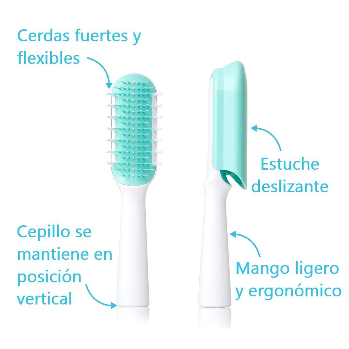 GENERICO - Peine Cepillo Desenredante para cabello rizado Frida Baby