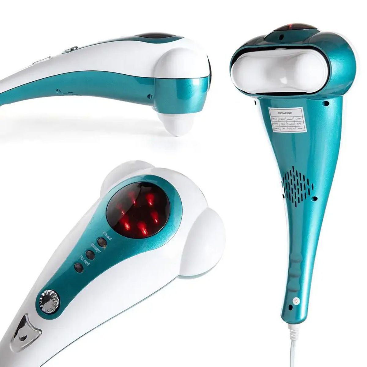 PERUMASSAGE - Masajeador Profesional con Flujo de Aire Caliente  Infrarrojos.