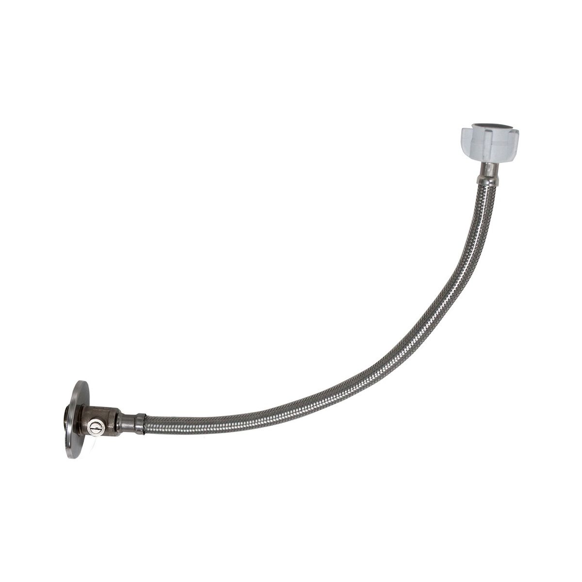 VAINSA - Tubo de abasto para inodoro válvula de cierre de acero inoxidable 40 cm Vainsa