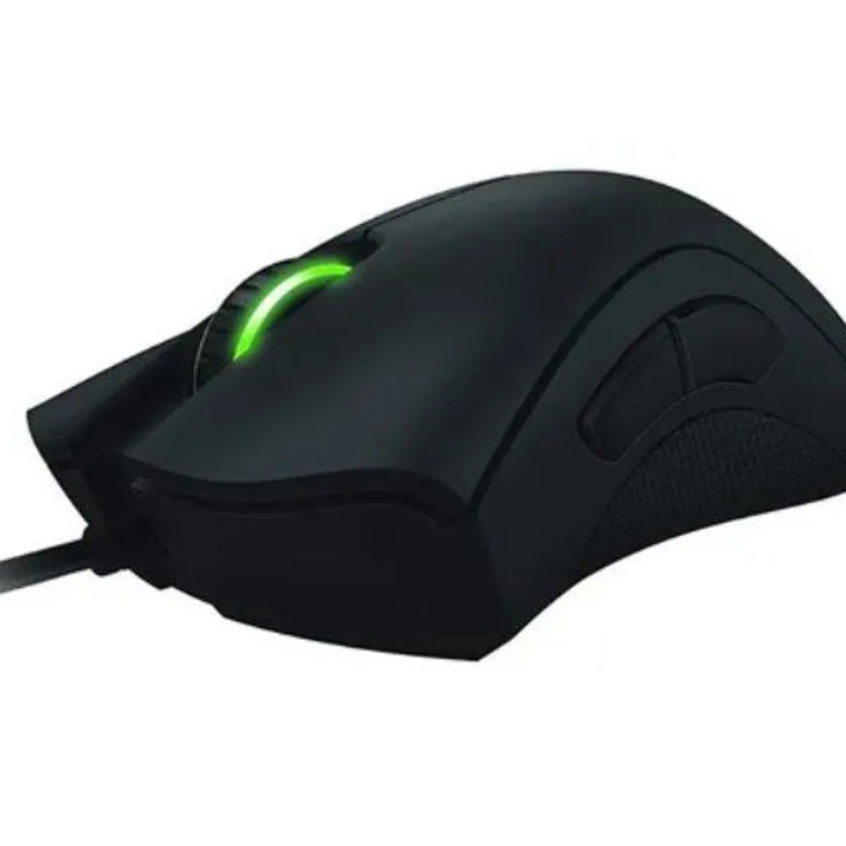 RAZER - Mouse Razer Deathadder Essential green light - Negro