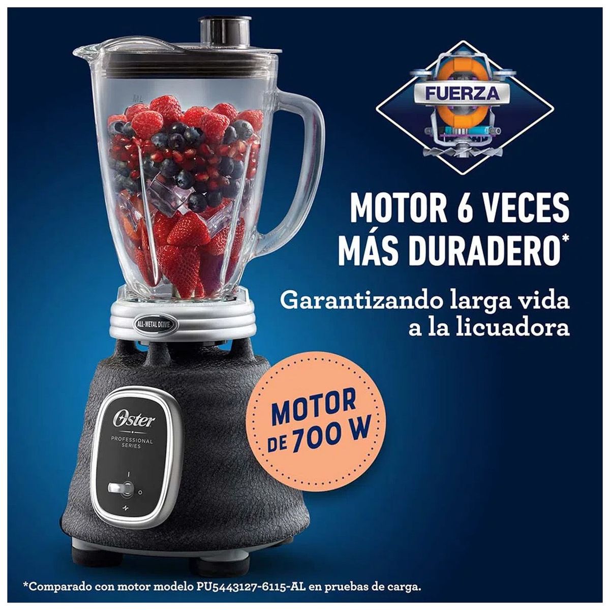 OSTER - Licuadora Oster serie profesional con interruptor de palanca BLSTBPST