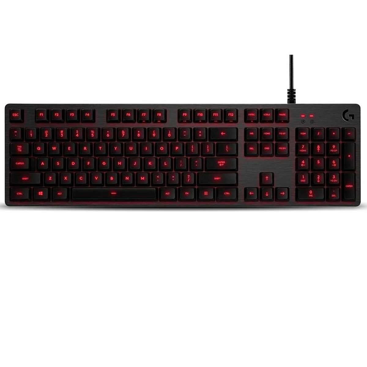 LOGITECH - teclado Logitech Serie G G413 QWERTY Romer-G TACTILE  con luz roja