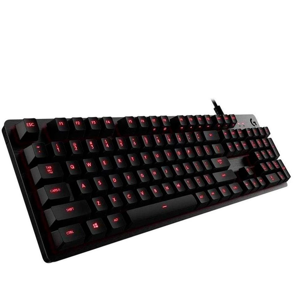 LOGITECH - teclado Logitech Serie G G413 QWERTY Romer-G TACTILE  con luz roja