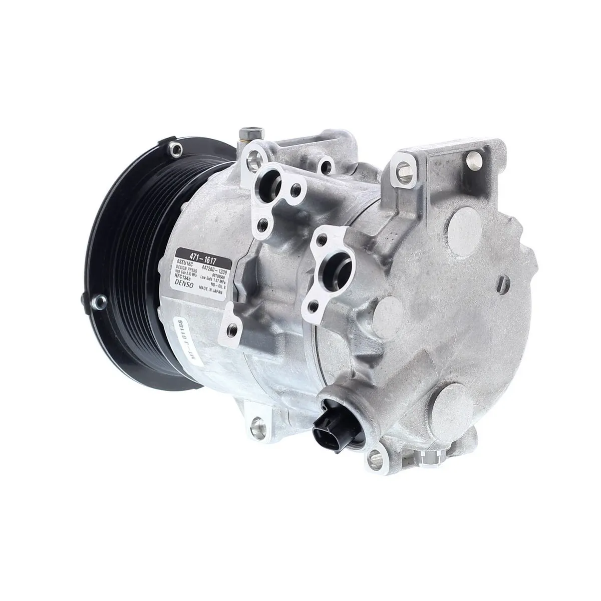 DENSO - Compresor de AC 6SEU16C 7PK 12V 110MM RAV4 24L 06-08 OE DENSO