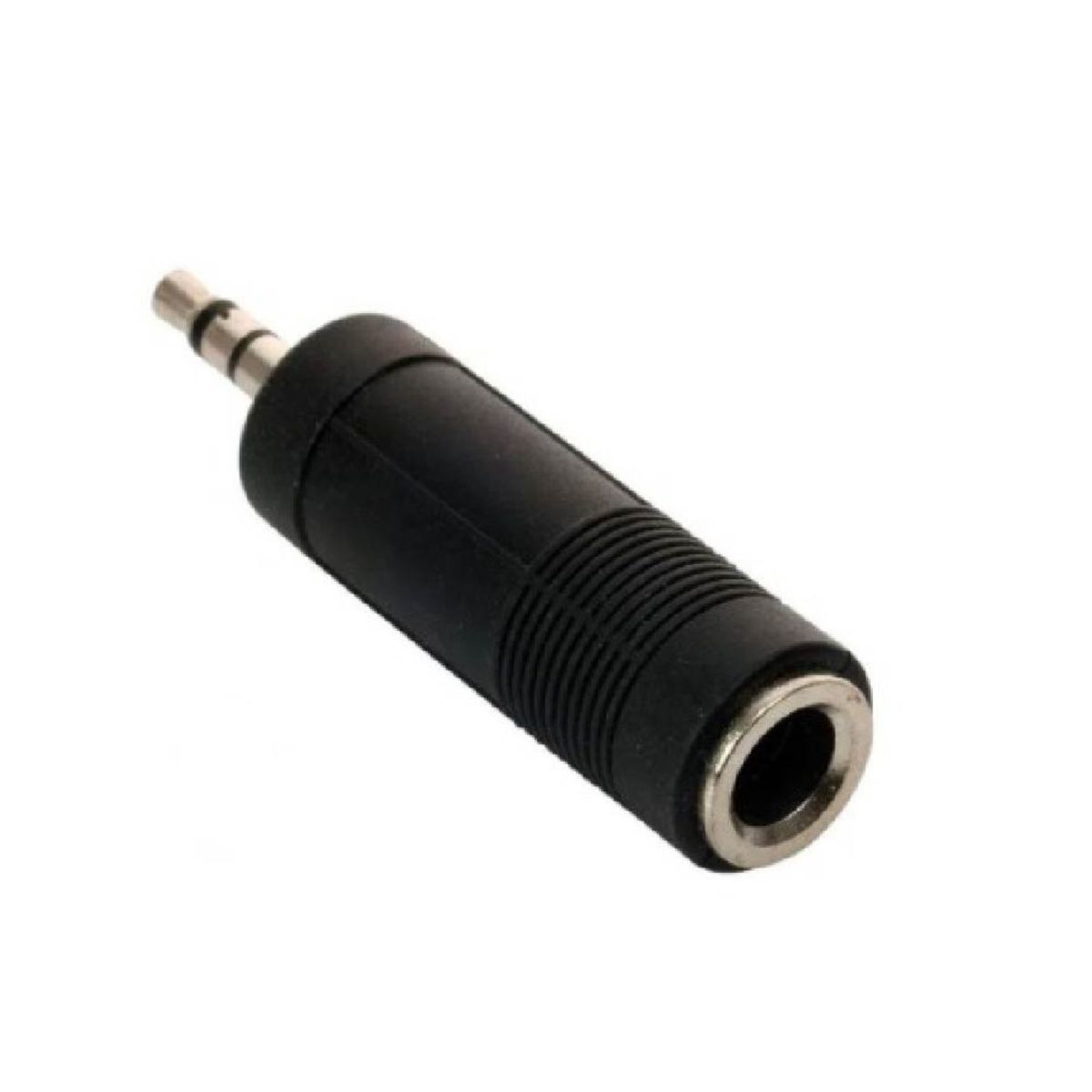 NEXUS - Adaptador de Audio de Plug 35mm a Jack 63mm Negro