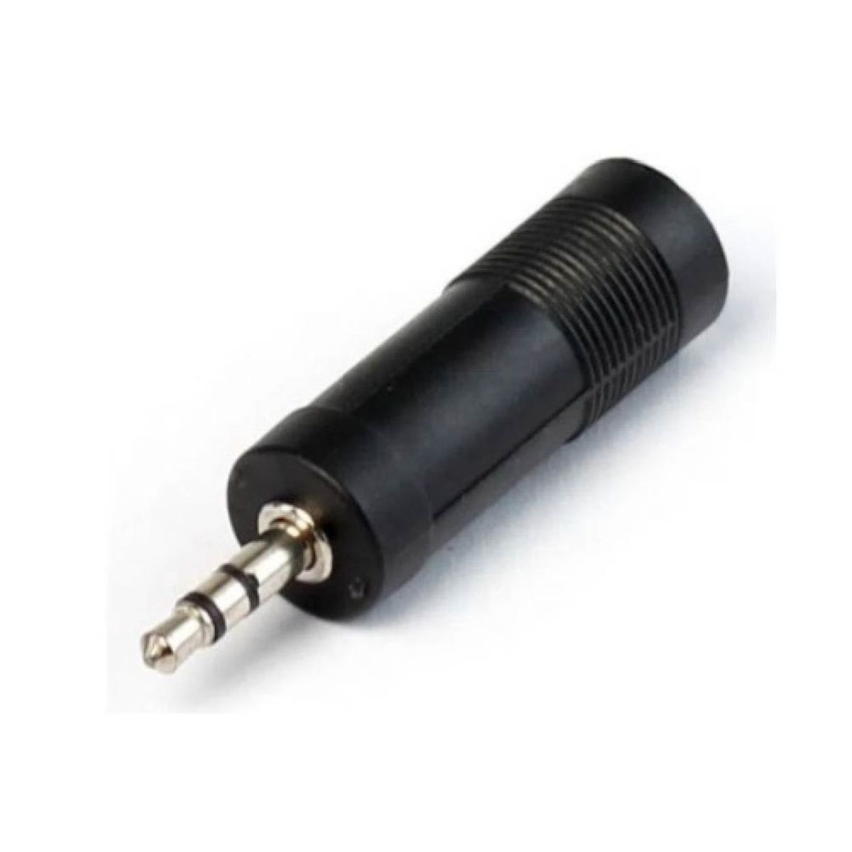 NEXUS - Adaptador de Audio de Plug 35mm a Jack 63mm Negro