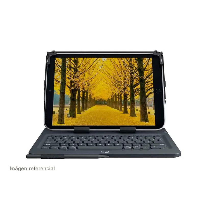 LOGITECH - Funda con Teclado para Tablet Universal Folio 10 Bluetooth Logitech