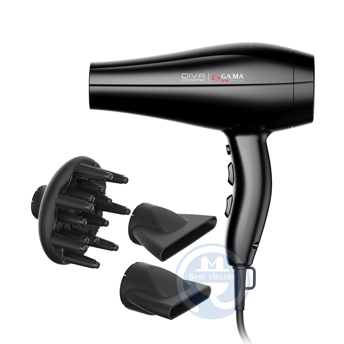 GAMA - Secador Gama Diva Ceramic BECHD0000001825 Motor AC 2300 Watts