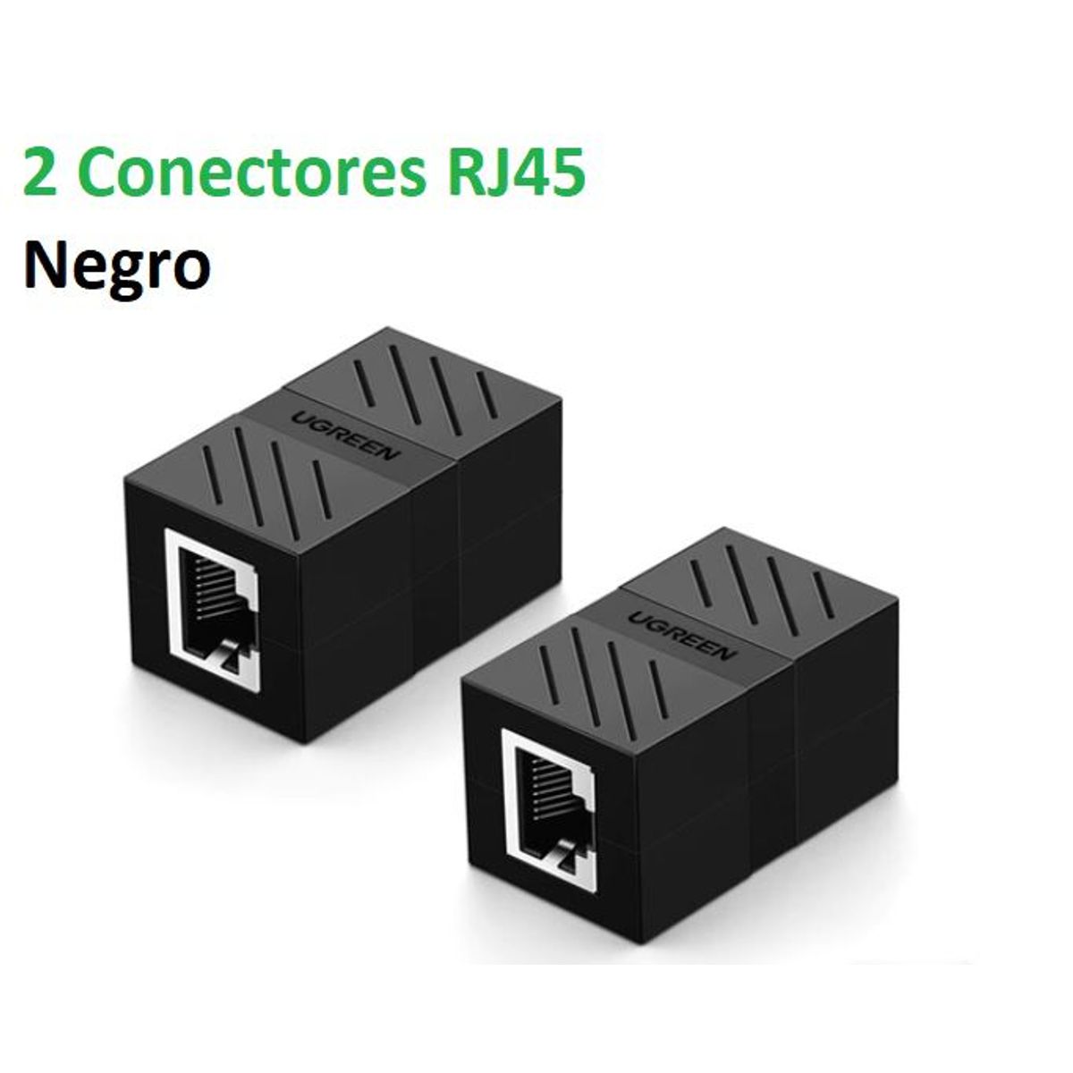 UGREEN - Conector Ethernet RJ45 para Cat7 Cat6 Cat5e hembra a hembra