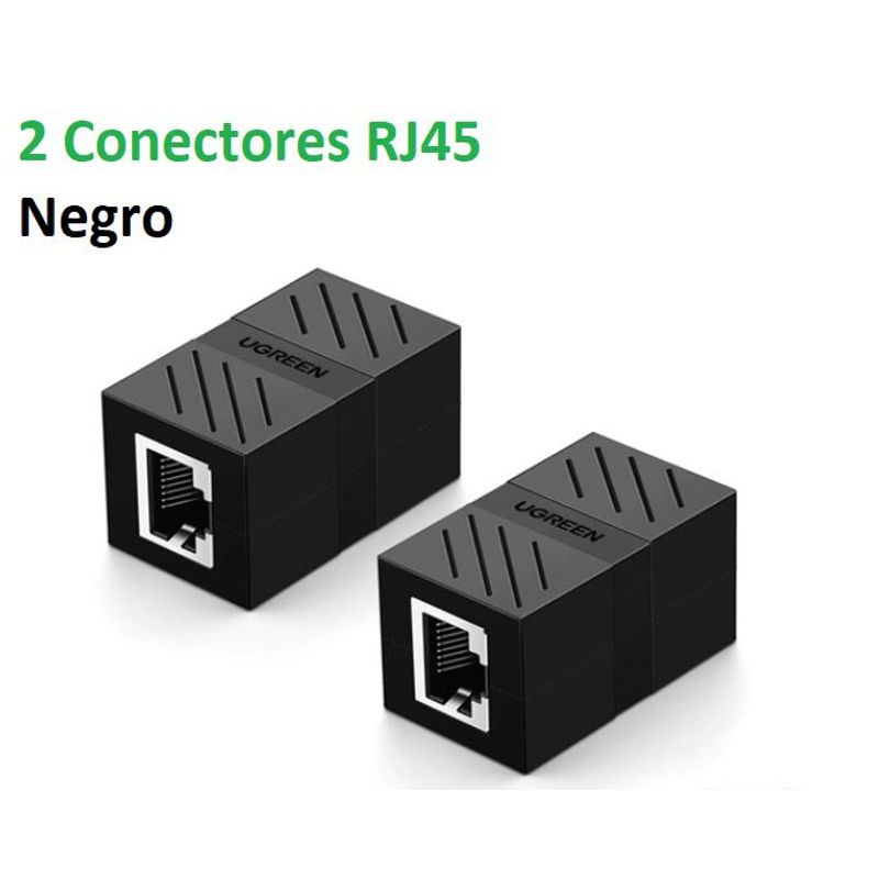 UGREEN - Conector Ethernet RJ45 para Cat7 Cat6 Cat5e hembra a hembra