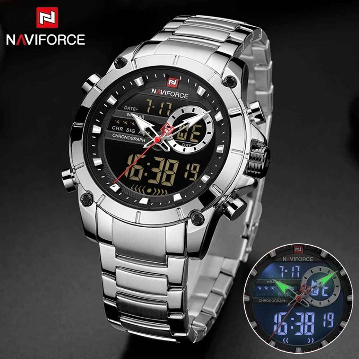 NAVIFORCE - RELOJ PARA HOMBRE MARCA NAVIFORCE 9163