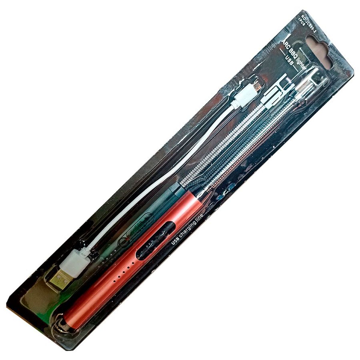 GENERICO - ENCENDEDOR ELECTRONICO RECARGABLE CON USB ROSA