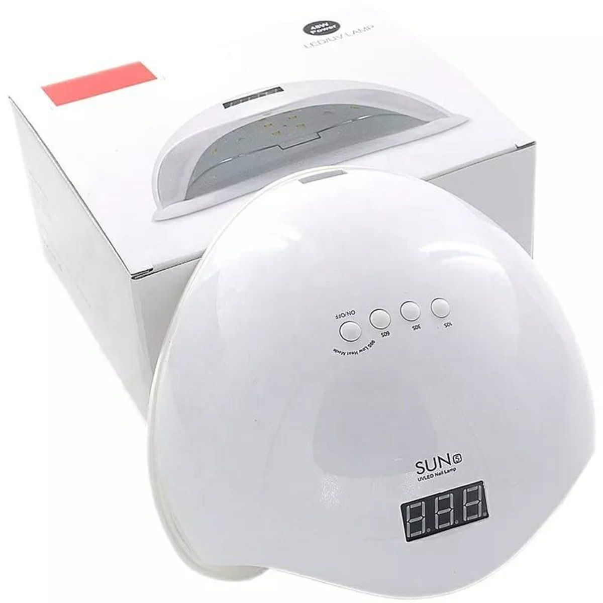 SEISA - Lampara Led Uv Profesional Secadora Uñas 48w Manicure