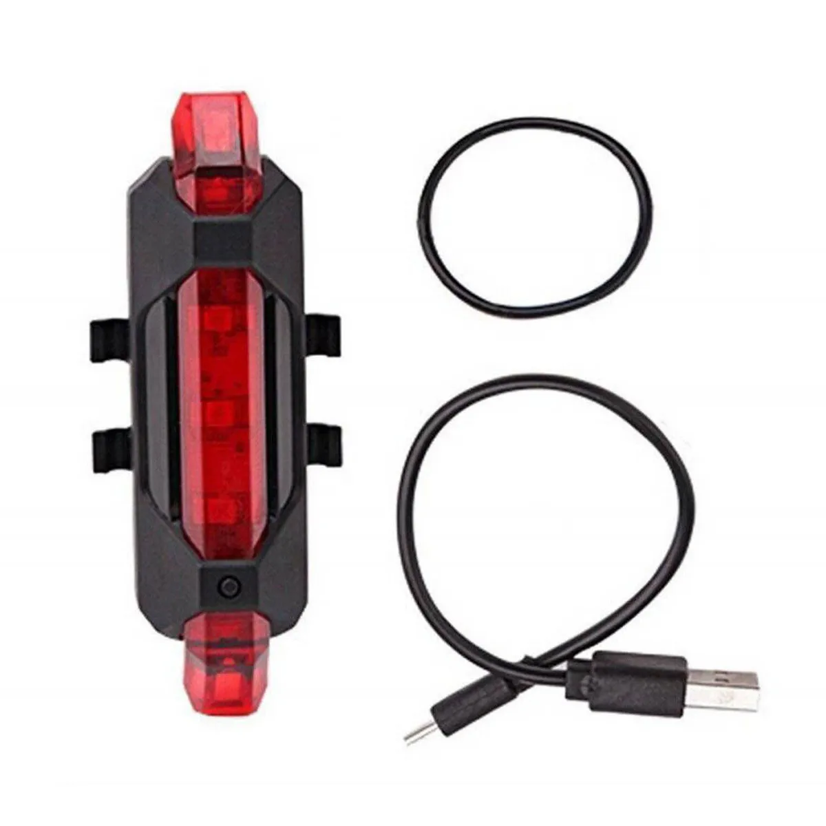 GENERICO - Luz Led Bicicleta Recargable Frontal Y Trasera