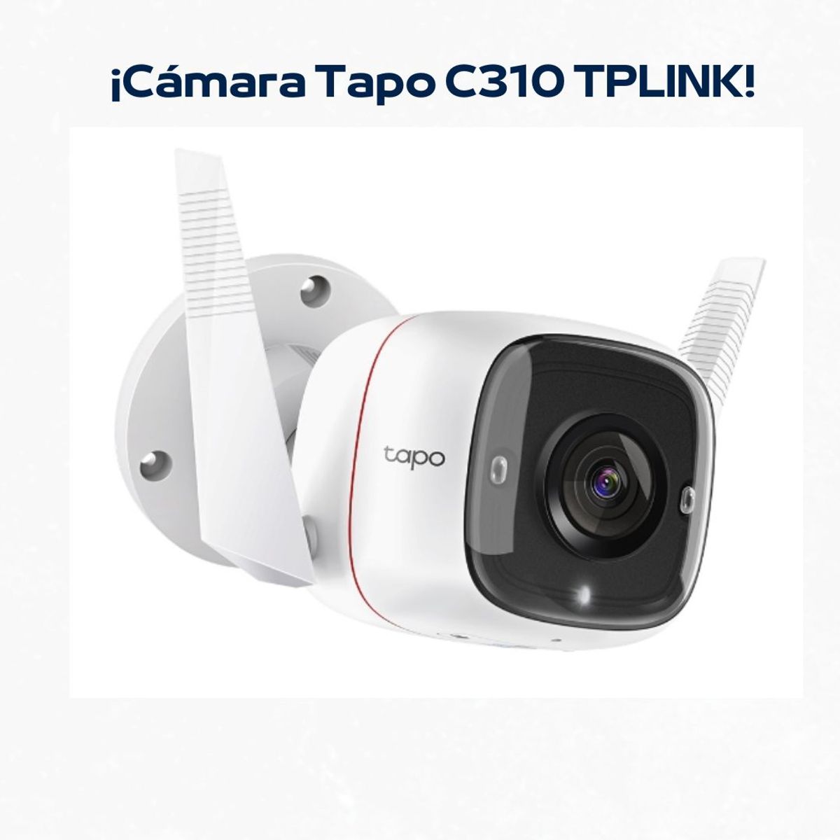 TP LINK - Cámara de seguridad TP-Link para exteriores tapo c310 con resoluciòn 2k