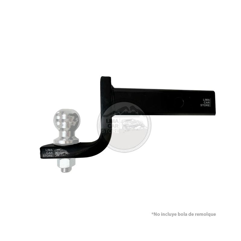 UYUSTOOLS - Brazo Tiro de remolque 2” seguro pin y pasador Perfil Bajo