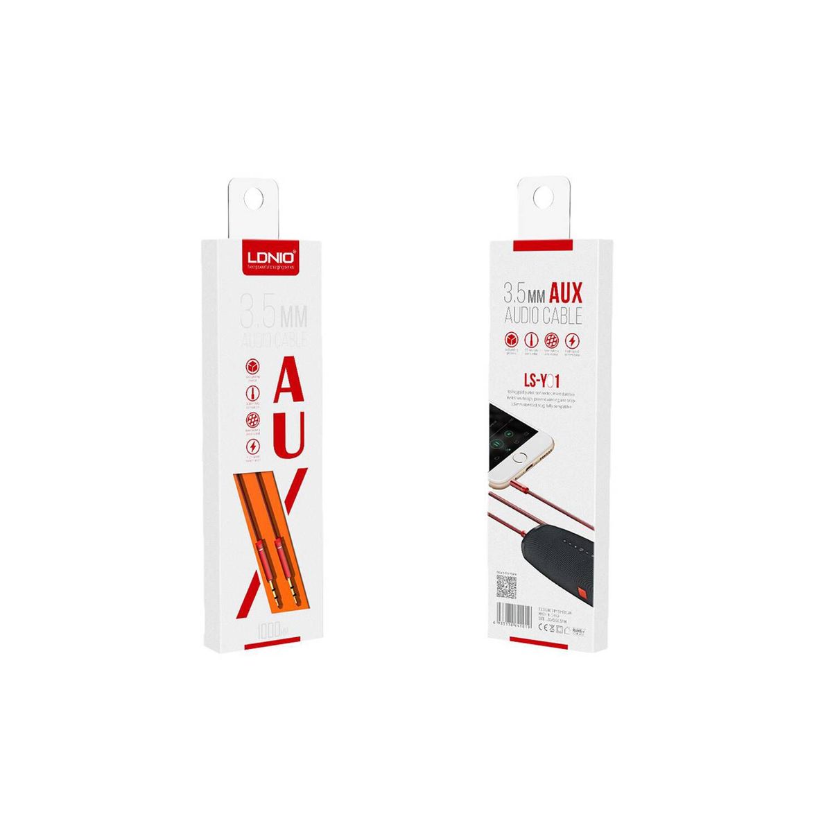 GENERICO - Cable auxiliar 35mm ls-y01