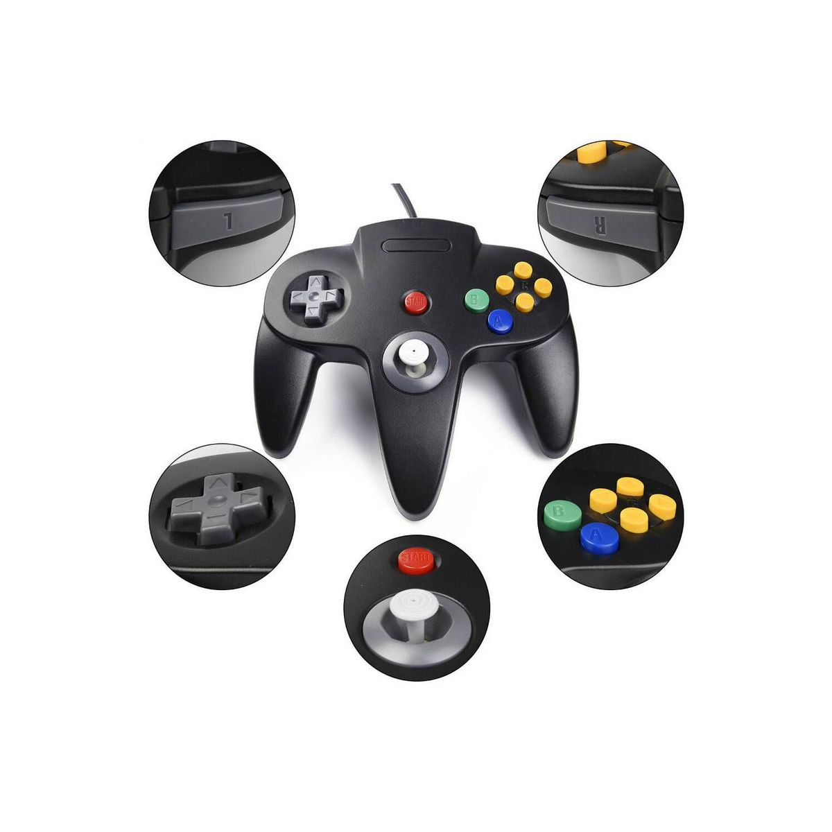 GENERICO - Mando compatible para nintendo 64