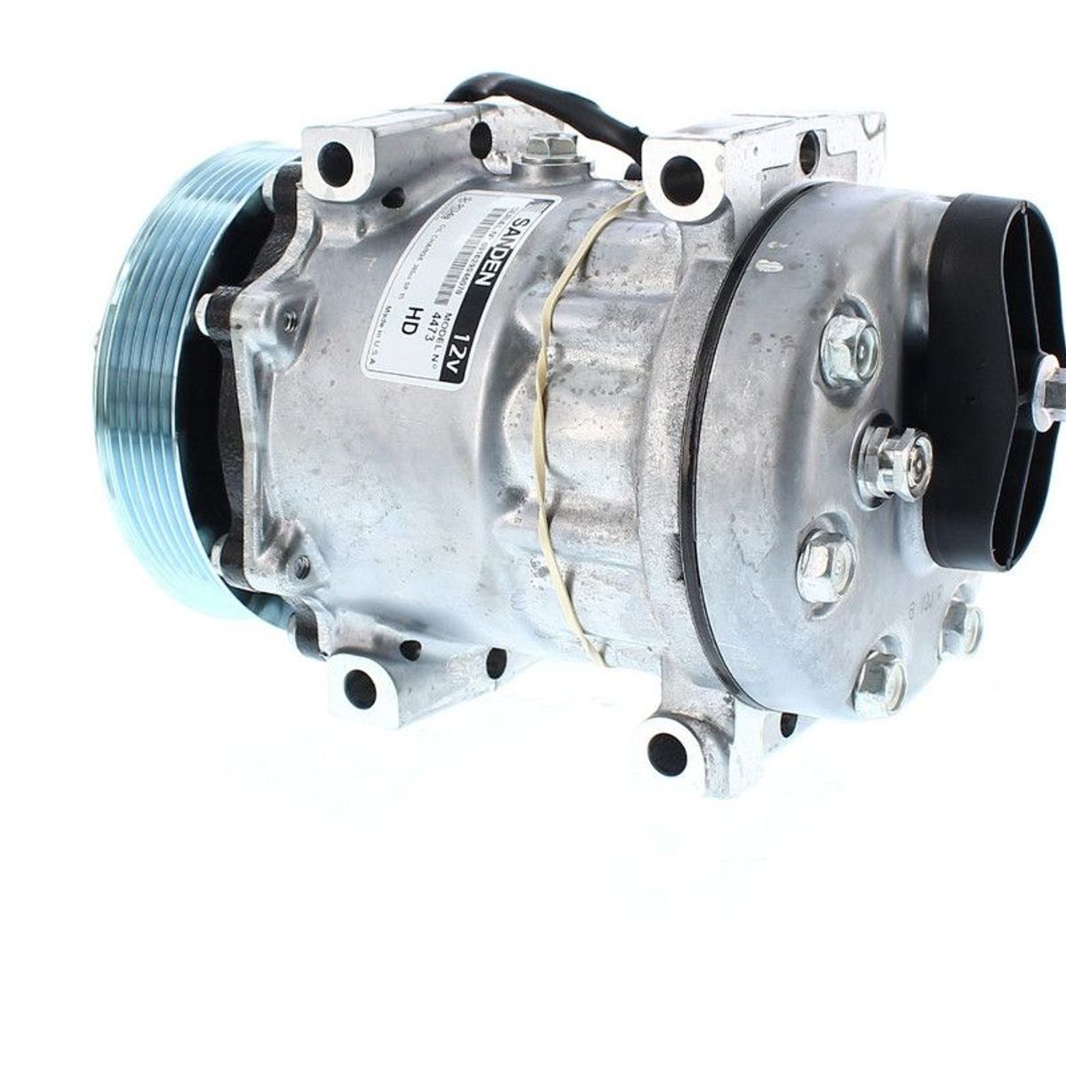 SANDEN - Compresor 7H15 6PK 12V 125MM TAPA GH (OE) 4473 4819 SANDEN