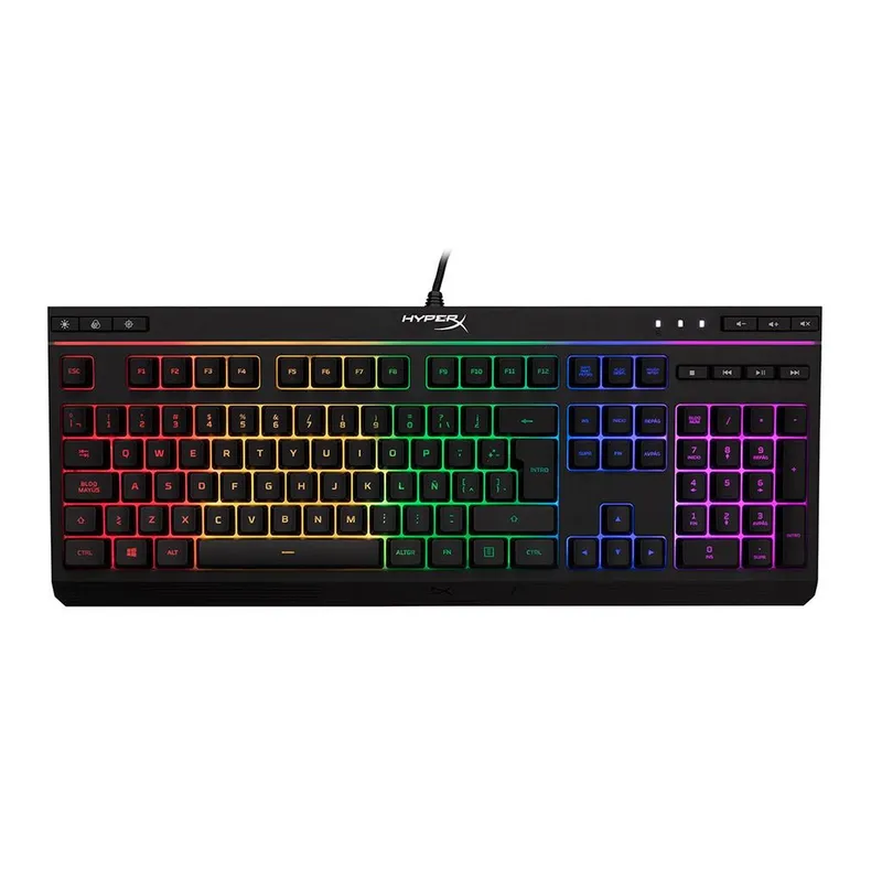 HYPERX - Teclado Gamer Hyperx Alloy Core Luces Rgb Resistente Usb