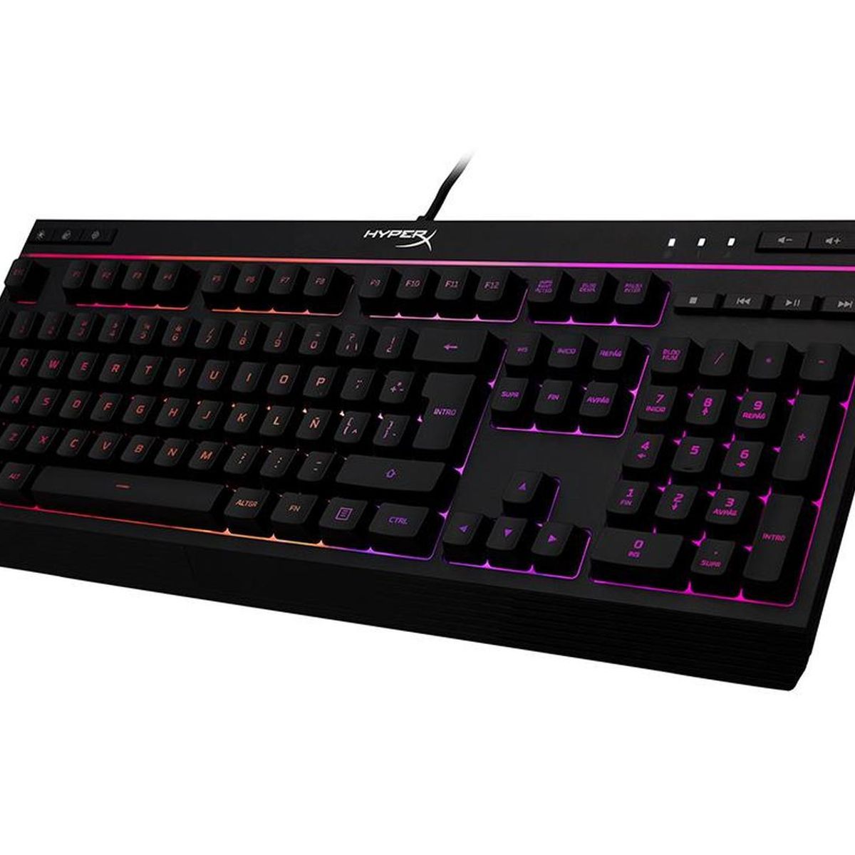 HYPERX - Teclado Gamer Hyperx Alloy Core Luces Rgb Resistente Usb