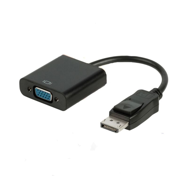 GENERICO - Cable Adaptador Display Port Dp macho A Vga hembra 1080p