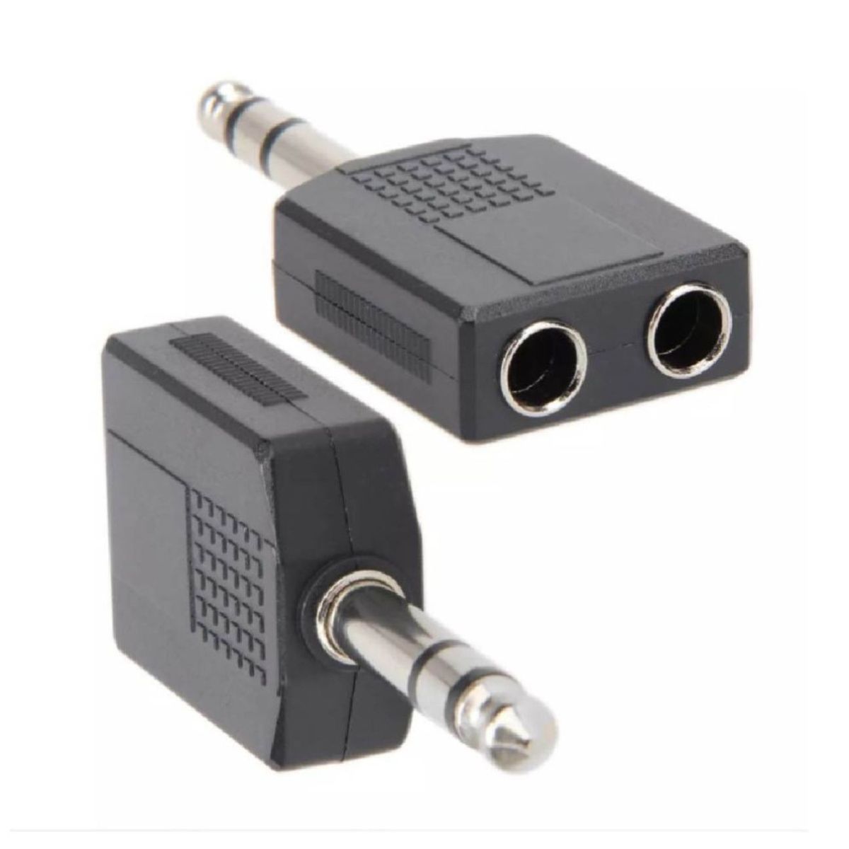 NEXUS - Adaptador de 65mm stereo a dos 65mm stereo para audífonos