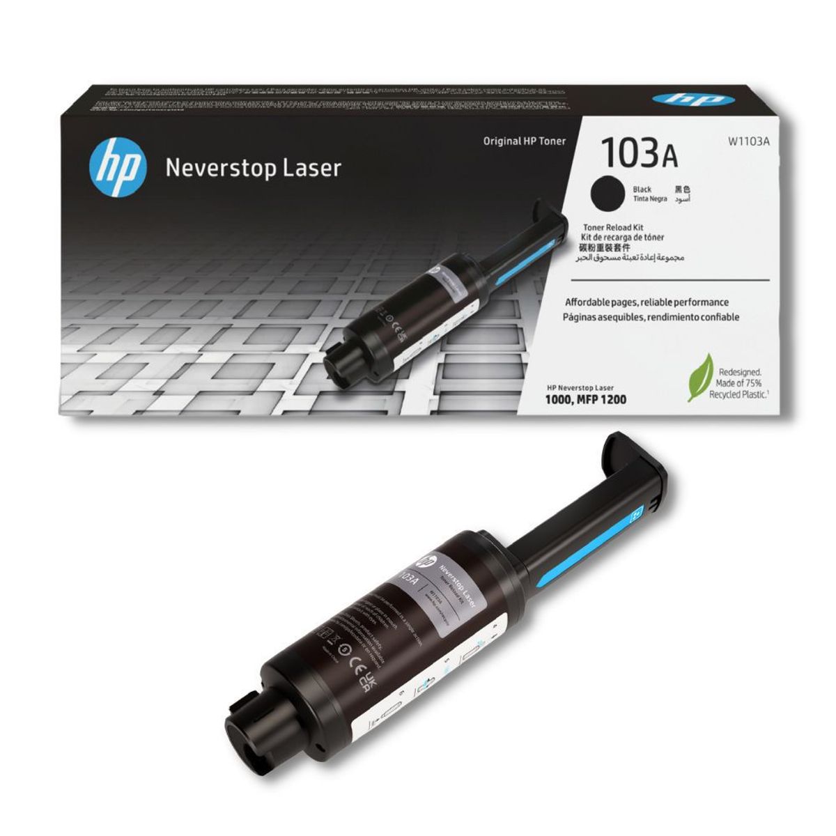 HP - CARTUCHO DE TONER HP 103A NEGRO W1103A LASERJET - ORIGINAL