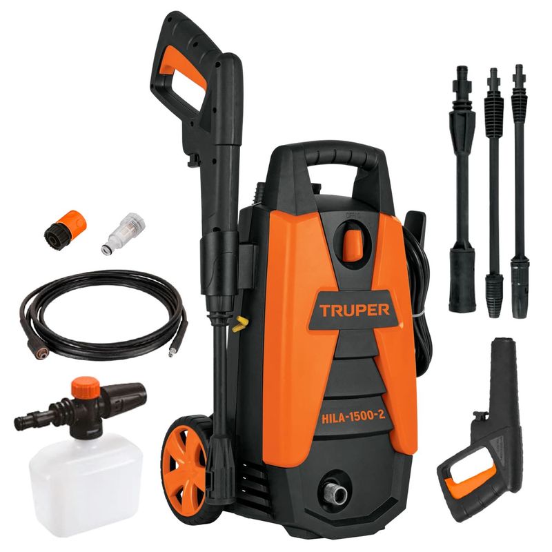 TRUPER - Hidrolavadora Portatil 1500 PSI 1400W Truper