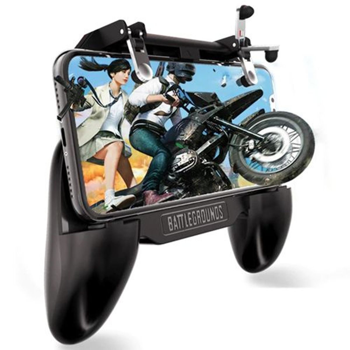 SEISA - Mando Gatillos Celular Cooler RECARGABLE USB -PUBG FORNITE FREEFIRE