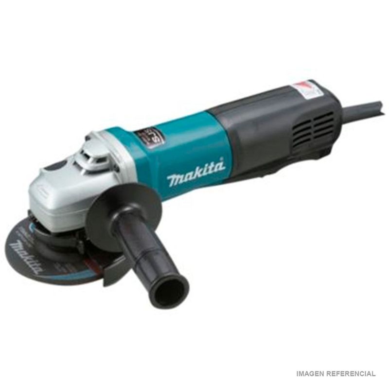 MAKITA - Makita Esmeril Angular 4 1/2"  1400W Security Switch