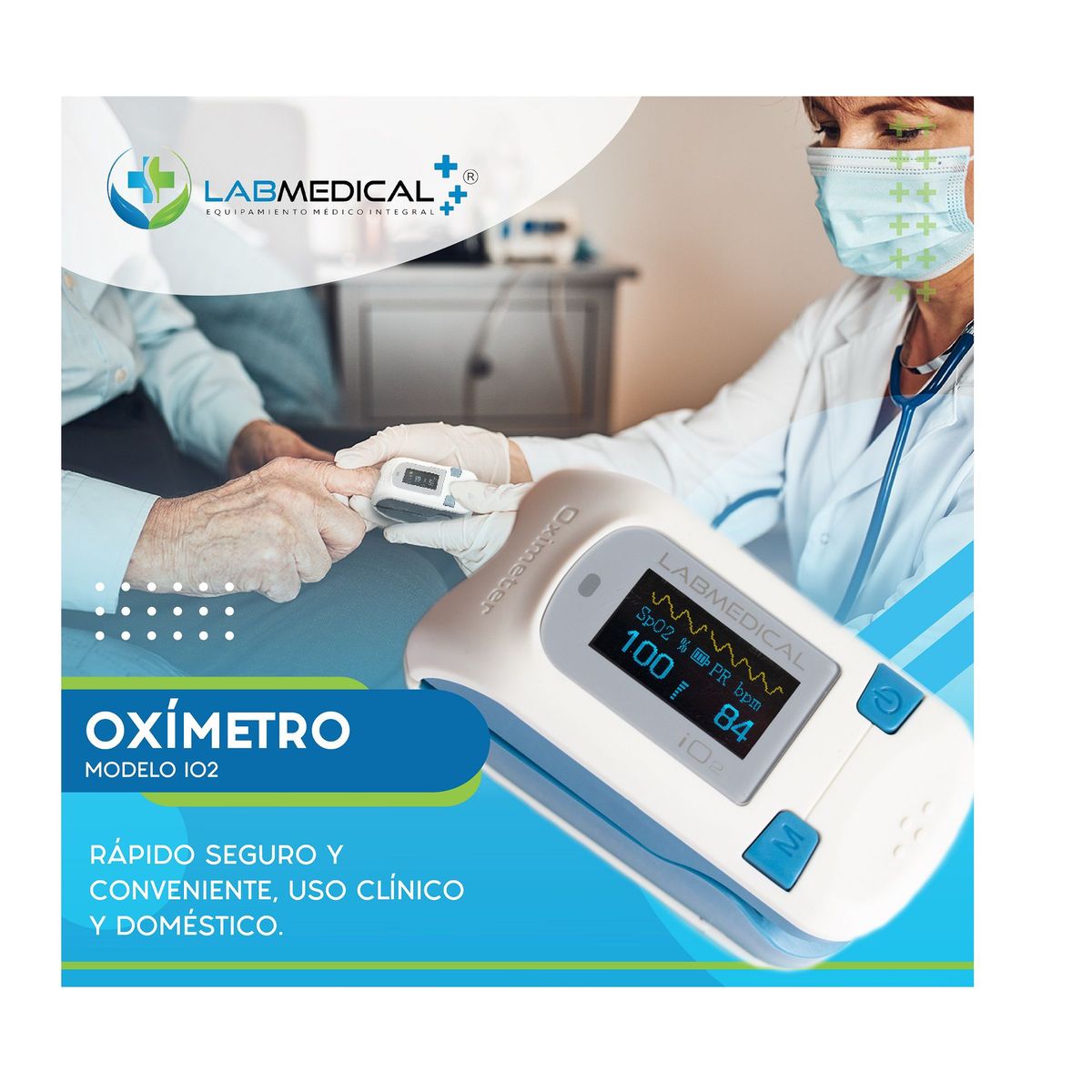 LABMEDICAL - OXIMETRO DE PULSO LABMEDICAL