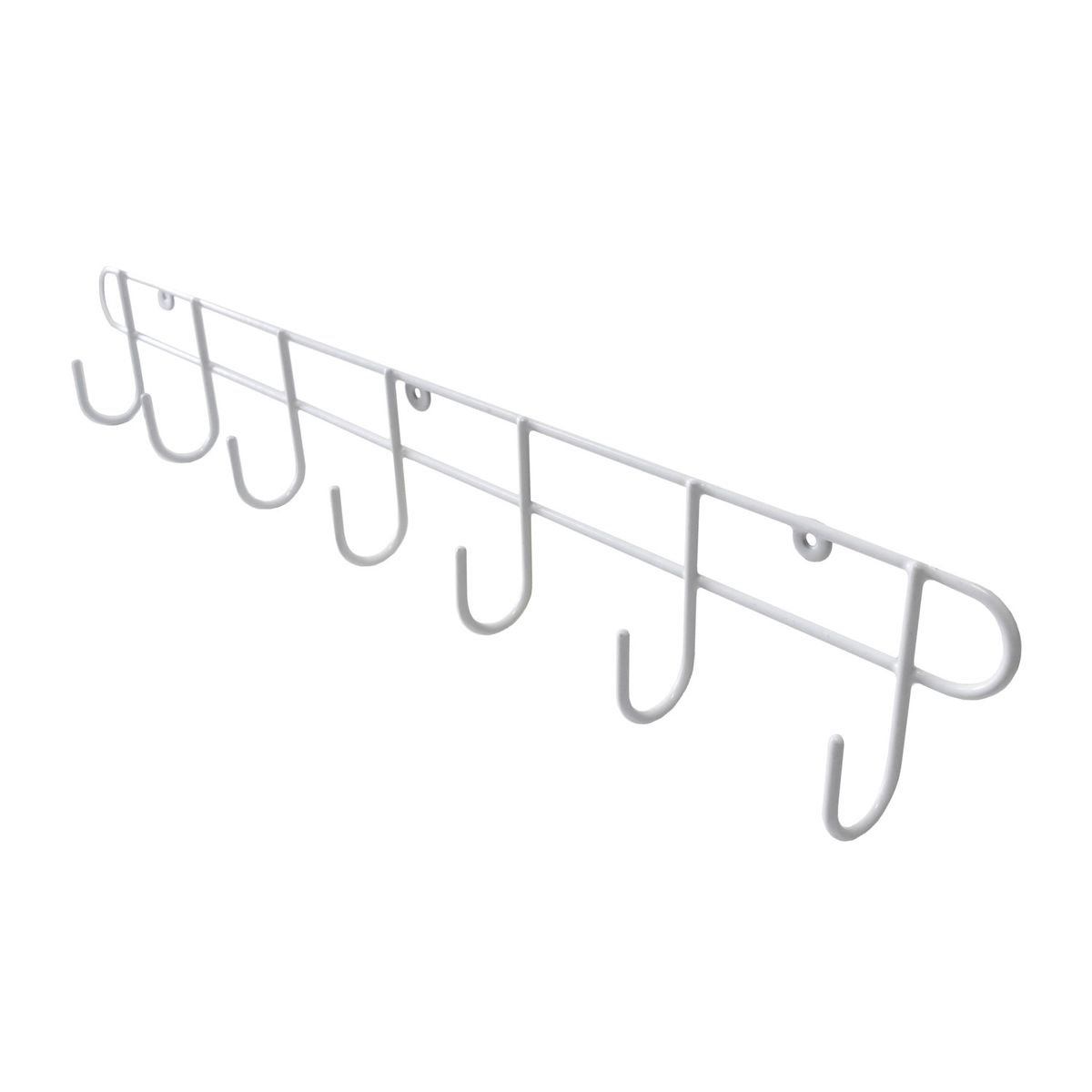 MAS CASA MOBILIARIO Y ACCESORIOS - Perchero plastificado multifuncional Más Casa Perú de 60 cm blanco