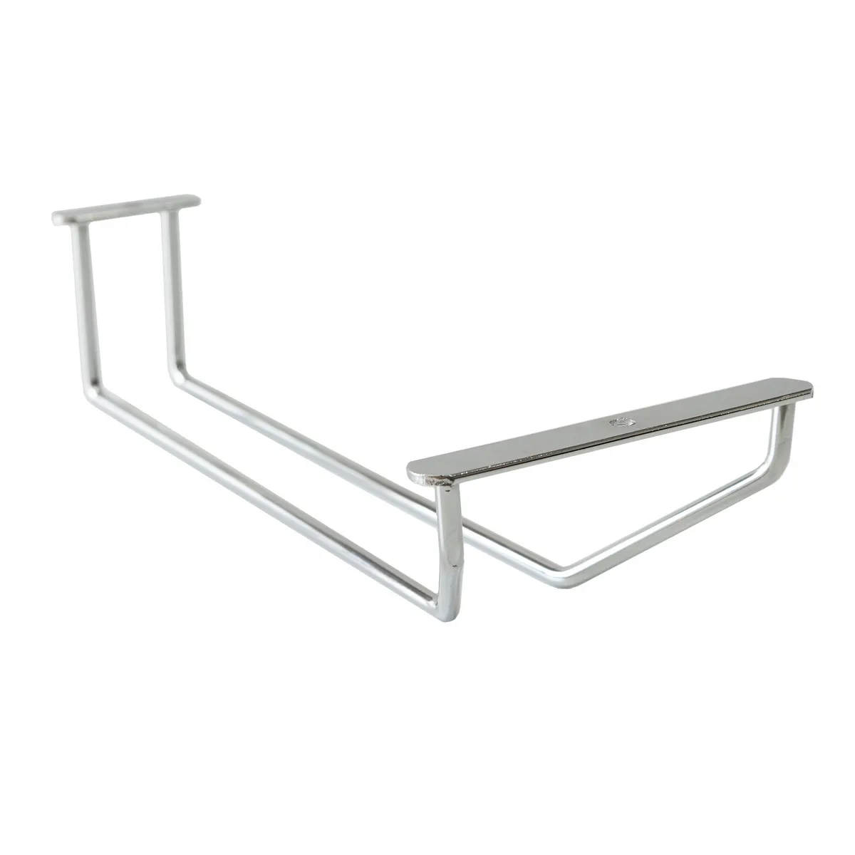 MAS CASA MOBILIARIO Y ACCESORIOS - Soporte para copas de 1 fila cromado de 26 cm de largo Más Casa Perú