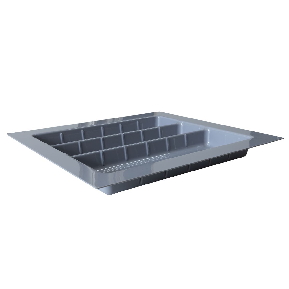 MAS CASA MOBILIARIO Y ACCESORIOS - Organizador de cucharones y espátulas de 44 cm x 48 cm color gris