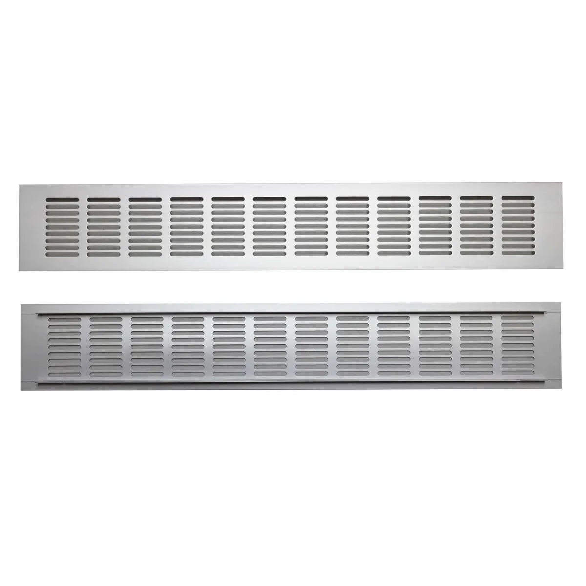 MAS CASA MOBILIARIO Y ACCESORIOS - Rejilla de aluminio para ducto de ventilación de 50cm x 8cm Más Casa Perú